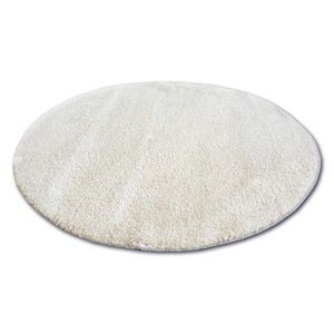 Dywany Lusczow Kulatý koberec SHAGGY MICRO karamelový, velikost kruh 100 obraz