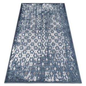 Dywany Lusczow Kusový koberec ACRYLOVY YAZZ 7006 modrý, velikost 133x190 obraz