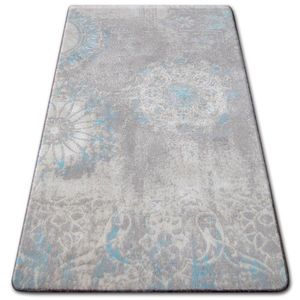 Dywany Lusczow Kusový koberec AKRYLOVÝ PATARA 0129 L.Sand/Tyrkysový, velikost 200x300 obraz
