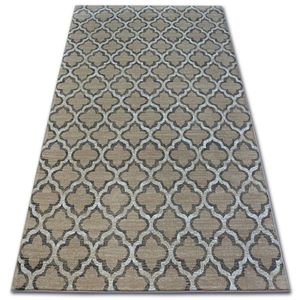 Dywany Lusczow Kusový koberec ARGENT - W4030 trellis béžový, velikost 133x190 obraz