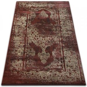 Dywany Lusczow Kusový koberec DROP JASMINE 456 tmavě béžový, velikost 133x190 obraz