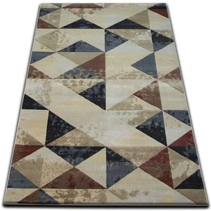 Dywany Lusczow Kusový koberec DROP JASMINE 736 světle béžový, velikost 133x190 obraz