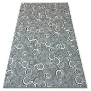 Dywany Lusczow Kusový koberec DROPS Bubbles zelený, velikost 100x150 obraz
