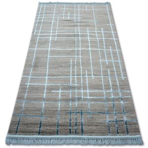 Dywany Lusczow Kusový koberec MANYAS Herro šedo-modrý, velikost 100x300 obraz