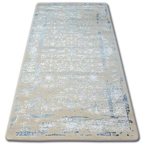 Dywany Lusczow Kusový koberec MANYAS Mariet modro-krémový, velikost 160x230 obraz