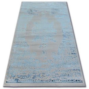 Dywany Lusczow Kusový koberec MANYAS Mariet šedo-modrý, velikost 120x180 obraz