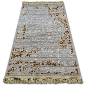 Dywany Lusczow Kusový koberec MANYAS Xia hnědo-krémový, velikost 80x150 obraz