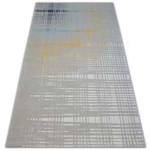 Dywany Lusczow Kusový koberec SCANDI 18216/051 - pásy kostkovaný, velikost 120x170 obraz