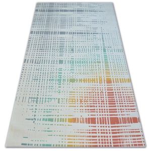 Dywany Lusczow Kusový koberec SCANDI 18216/063 - pásy kostkovaný, velikost 120x170 obraz