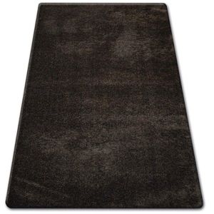 Dywany Lusczow Kusový koberec SHAGGY MICRO hnědý, velikost 120x170 obraz