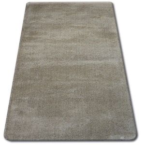 Dywany Lusczow Kusový koberec SHAGGY MICRO tmavě béžový, velikost 120x170 obraz
