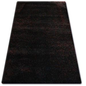 Dywany Lusczow Kusový koberec SHAGGY NARIN černo-červený, velikost 180x270 obraz