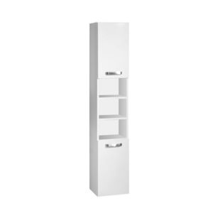 MEREO Leny, koupelnová skříňka vysoká 170 cm, bílá, pravá CN815 obraz