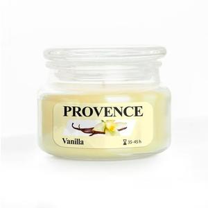 Provence Vonná svíčka ve skle 45 hodin vanilka obraz