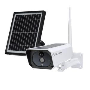Tellur WiFi Smart solární kamera 1080P, IP65, PIR, outdoor, bílá obraz