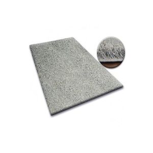 Dywany Lusczow Kusový koberec SHAGGY Izebelie 5cm šedý, velikost 100x150 obraz