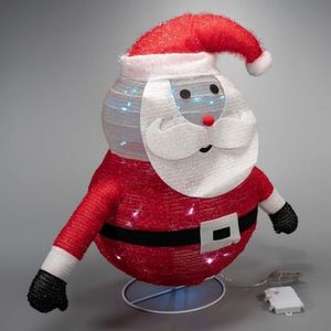 Nexos Vánoční dekorace - Santa Claus, 30 LED, 58 cm obraz