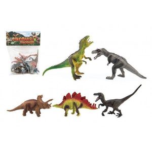Dinosaurus plast 15 až 18 cm 5 ks v sáčku obraz