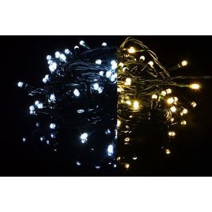 Nexos 39236 Vánoční světelný řetěz 100 LED - 9 blikajících funkcí - 9, 9 m obraz