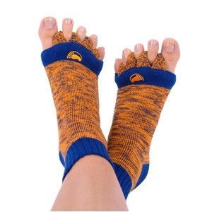 Adjustační ponožky Orange/Blue, L (vel. 43+) obraz