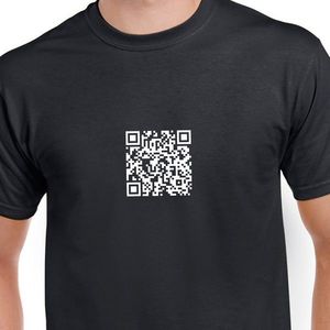 Tričko QR kód, XXL obraz