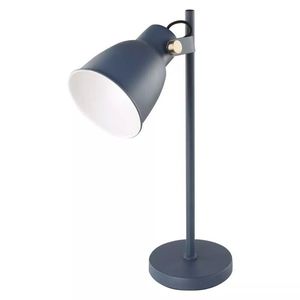 EMOS Modrá stolní lampa pro žárovku E27 Z7621BL obraz