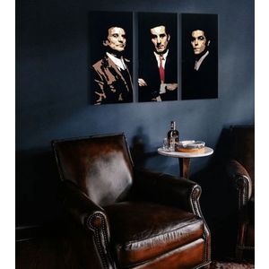Největší mafiáni na plátně Goodfellas - Nejlepší mafiánské role (MAFIA Pop Art obrazy) obraz