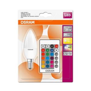 Osram LED RGBW Stmívatelná žárovka STAR E14/4, 5W/230V 2700K + DO – Osram obraz