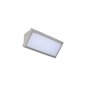 LED Venkovní nástěnné svítidlo LED/12W/230V 6400K IP65 šedá obraz