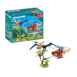 Playmobil 9430 Vrtulník s Pterodactylem obraz