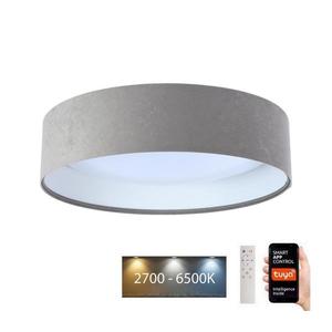LED Stropní svítidlo SMART GALAXY LED/24W/230V Wi-Fi Tuya šedá/bílá + DO obraz