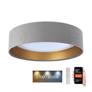 LED Stropní svítidlo SMART GALAXY LED/36W/230V Wi-Fi Tuya šedá/zlatá + DO obraz