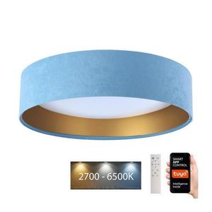 LED Stropní svítidlo SMART GALAXY LED/36W/230V Wi-Fi Tuya modrá/zlatá + DO obraz