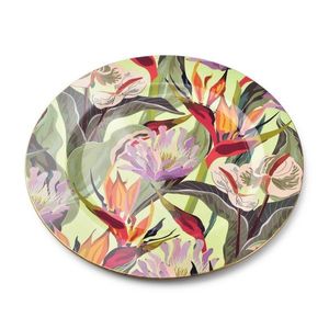 Mondex Dekorativní podtalíř Blanche Colours XLIII 33 cm květinový obraz