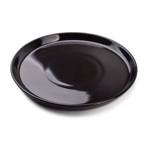 Affekdesign Jídelní talíř NADINE 24 cm černý obraz