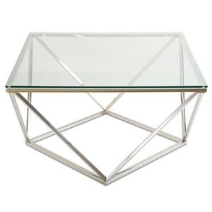 DekorStyle Konferenční stolek Diamanta Silver obraz