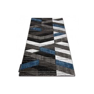 Dywany Lusczow Kusový koberec ALTER Bax pruhy modrý, velikost 120x170 obraz