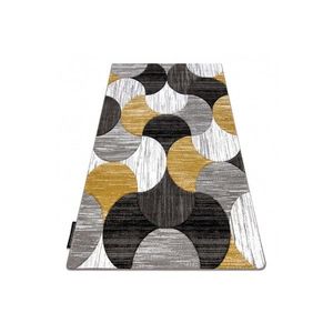 Dywany Lusczow Kusový koberec ALTER Geo mušle zlatý, velikost 120x170 obraz