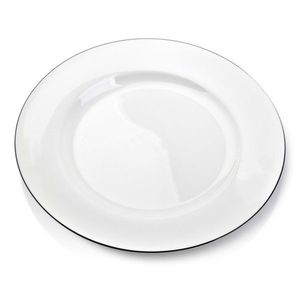Affekdesign Porcelánový talíř SIMPLE mělký bílý obraz