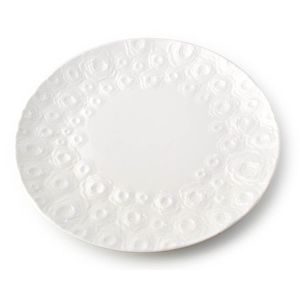 Affekdesign Sada talířů ROSE 27 cm bílá obraz