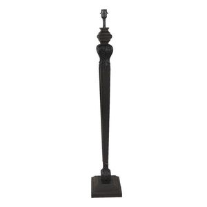 Černá dřevěná noha k lampě France - Ø 23*134 cm 5LMP347 obraz