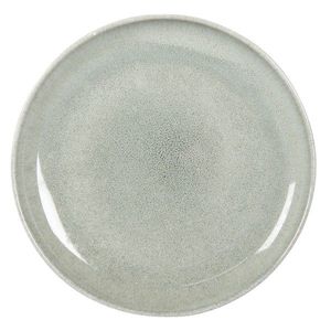 Zeleno-šedý keramický talíř Kasey - Ø 28*3 cm 6CEFP0099 obraz