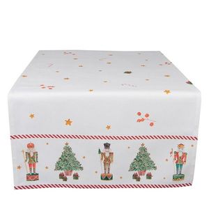Bavlněný běhoun s louskáčky Happy Little Christmas - 50*140 cm HLC64 obraz