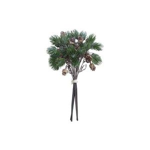 Vánoční zelená větvička se šiškami Fir Branch - 30cm 39046400 (39464-00) obraz