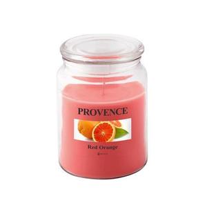 Provence Vonná svíčka ve skle 95 hodin červený pomeranč obraz