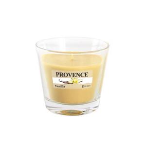 Provence Vonná svíčka ve skle 35 hodin vanilka obraz