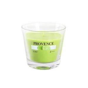Provence Vonná svíčka ve skle 35 hodin limetka obraz