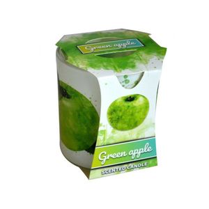 PROHOME - Svíčka ve skle Green Apple obraz