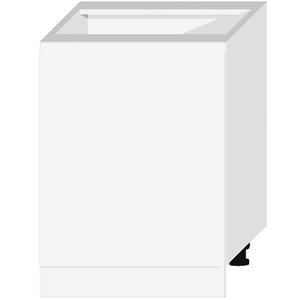 Kuchyňská skříňka Livia D60 PL bílý puntík mat obraz