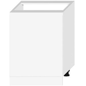 Kuchyňská skříňka Livia D60ZL PL bílý puntík mat obraz
